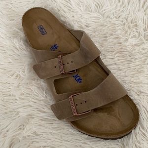 Birkenstock Brown Leather SFB Arizona